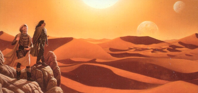 La planète Arrakis, aussi connue sous le nom de Dune